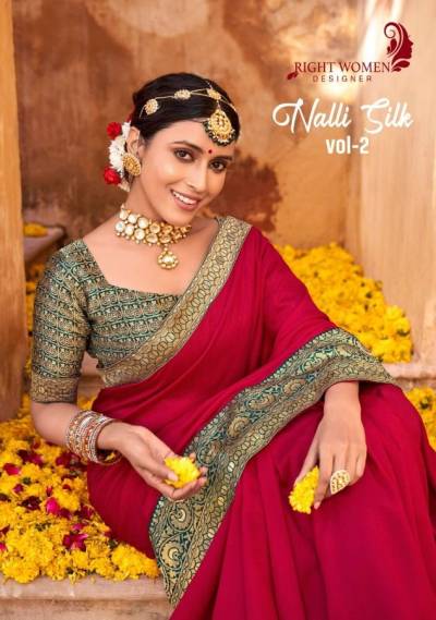 Nalli Silk Vol 2 By Right Women Designer Designer Festive Wear Saree Collection